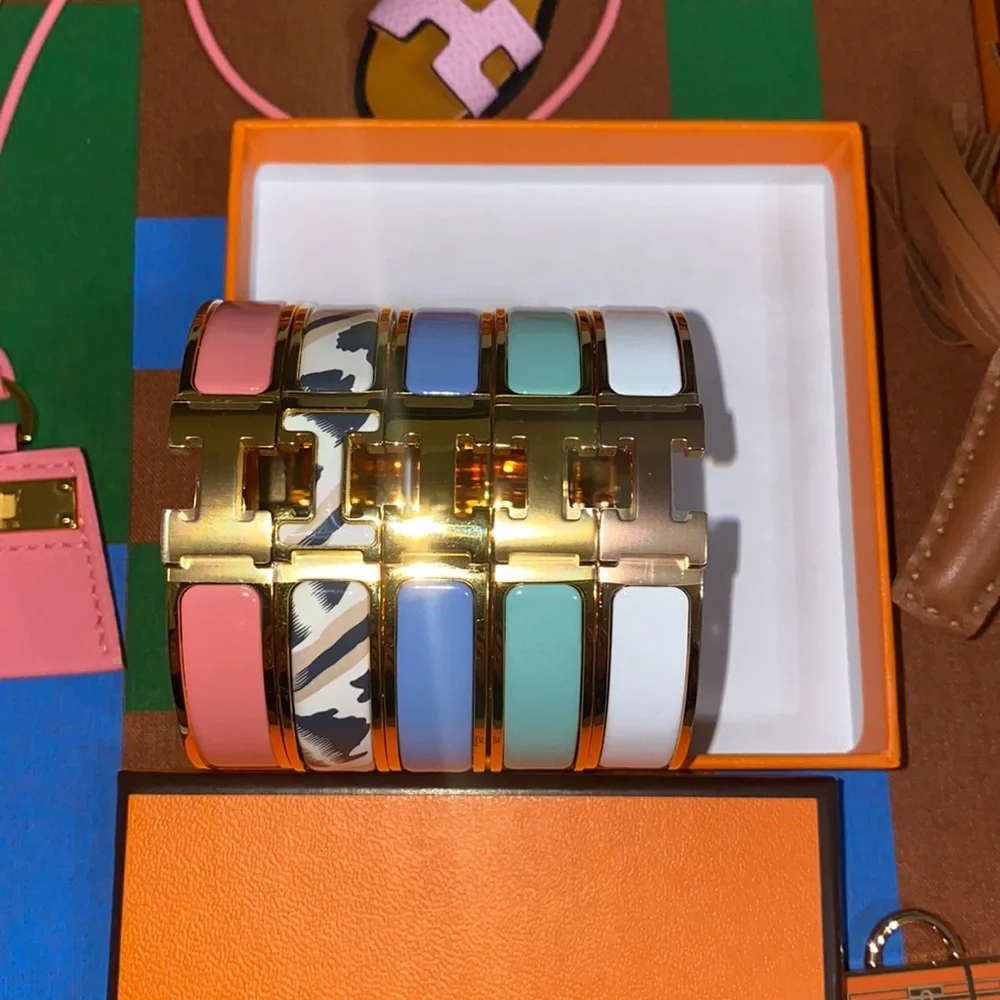 NEW HERMÈS CLIC H BRACELETS FOR SALE - Picture 6 of 16